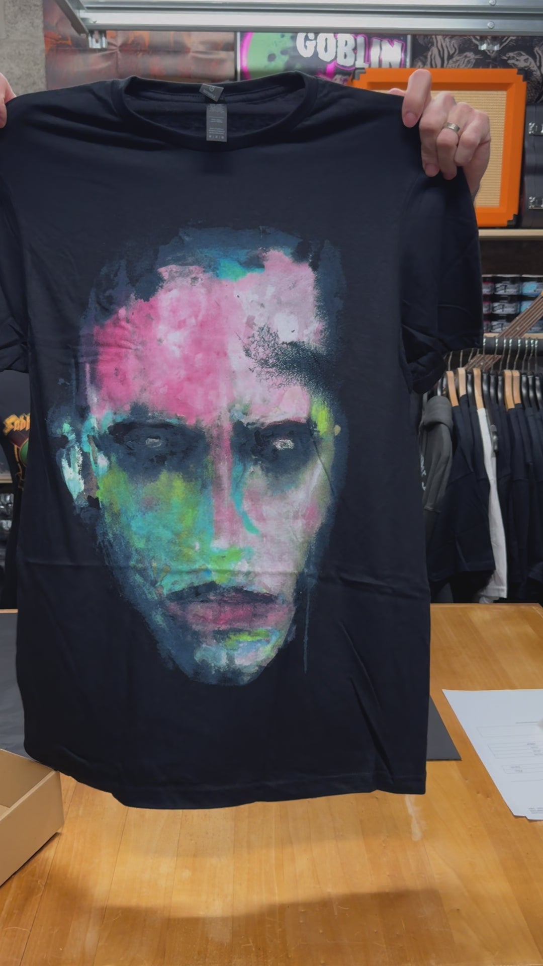 T-shirt Marilyn Manson - We Are Chaos [Dernier S !]